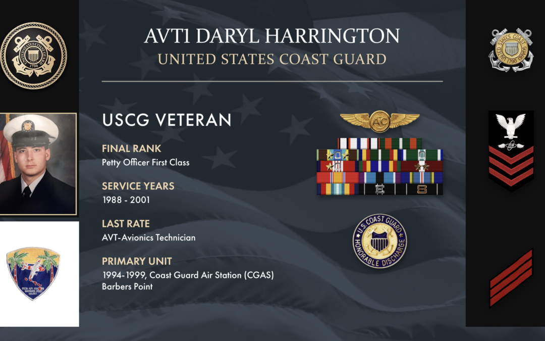 Service Reflections of AVT1 Daryl Harrington, U.S. Coast Guard (1988-2001)